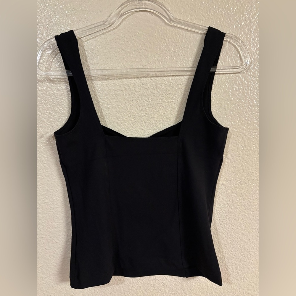 FREE PEOPLE Intimately Somewhere Sometime Cami in Black NWOT - Picture 4 of 7